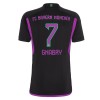 Maglia ufficiale FC Bayern Monaco Gnabry 7 Trasferta 2023-24 per Bambino